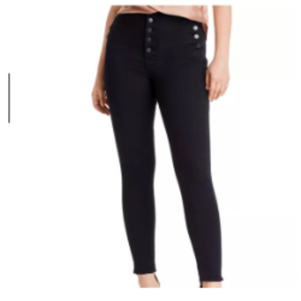J Brand Natasha Sky High Skinny Jeans in Bluebird Size 25.  NWT